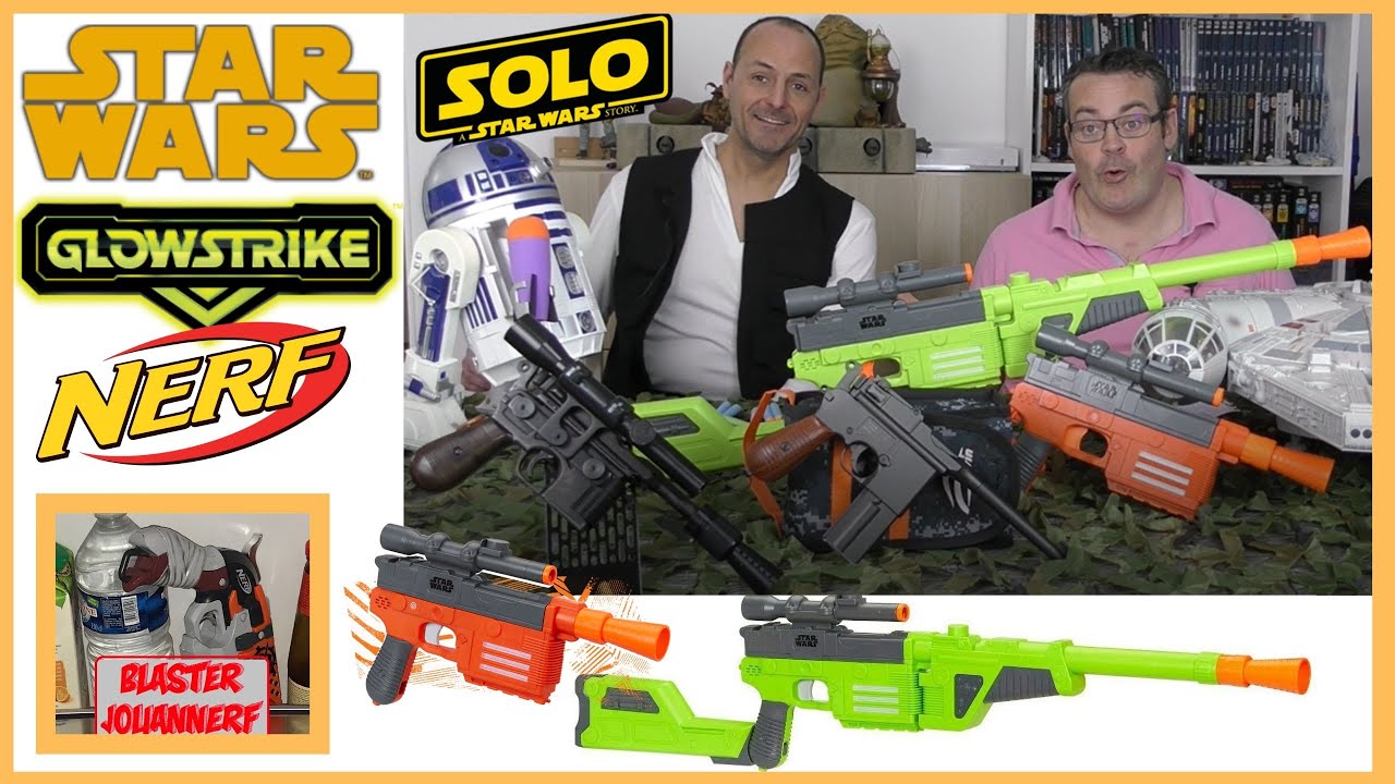 [REVUE] NERF STAR WARS HAN SOLO ET Tobias Beckett, En Français fr.