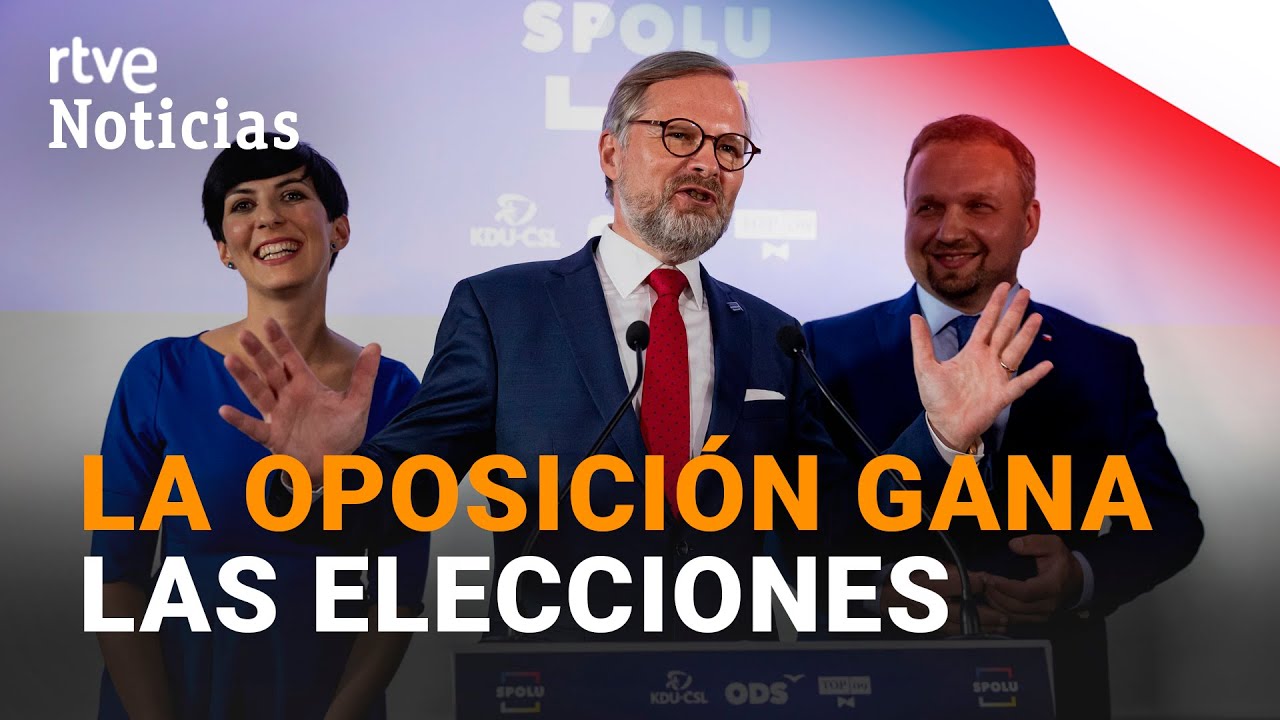 REPÚBLICA CHECA: La OPOSICIÓN gana las legislativas y podría desplazar a BABIS del poder I RTVE