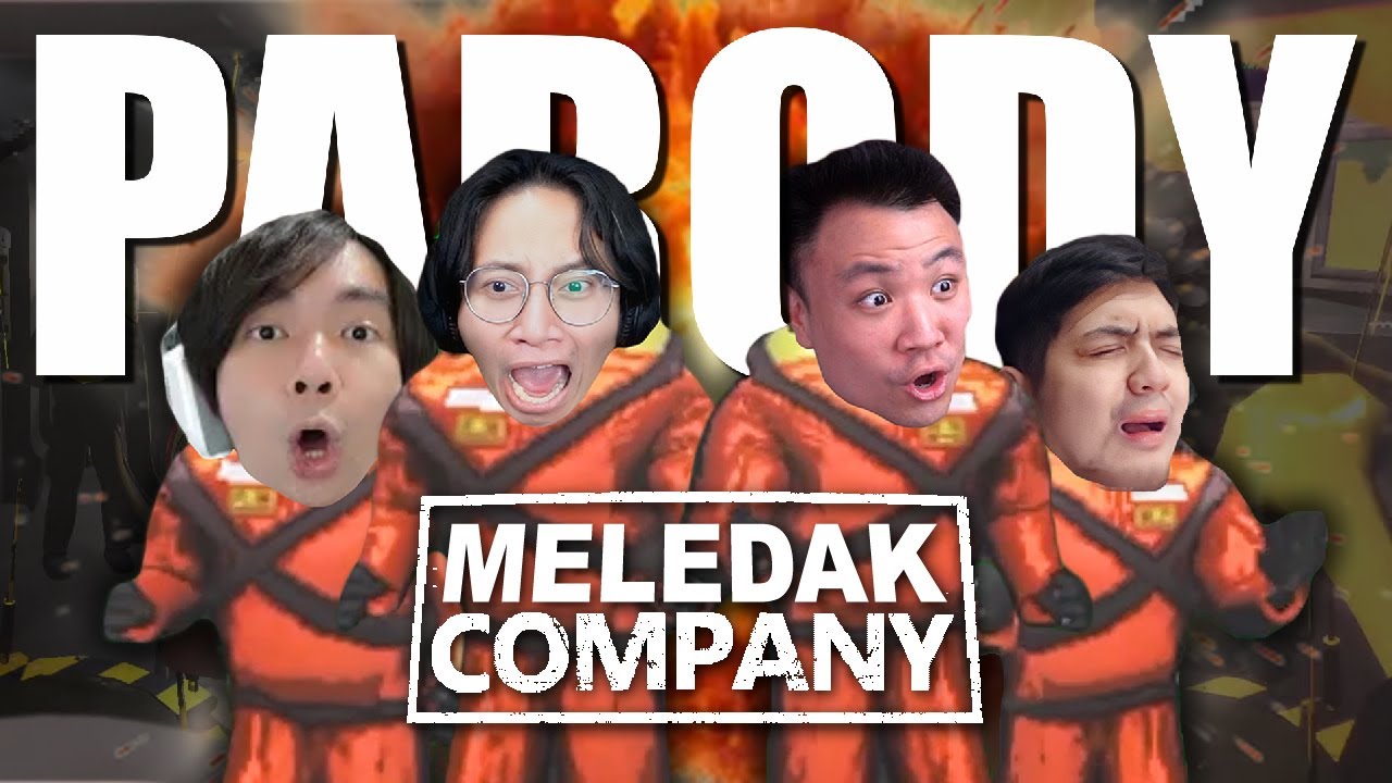 DAR DAR KITA MELEDAK  ( Parody ) - Lethal Company with Tim Backrooms