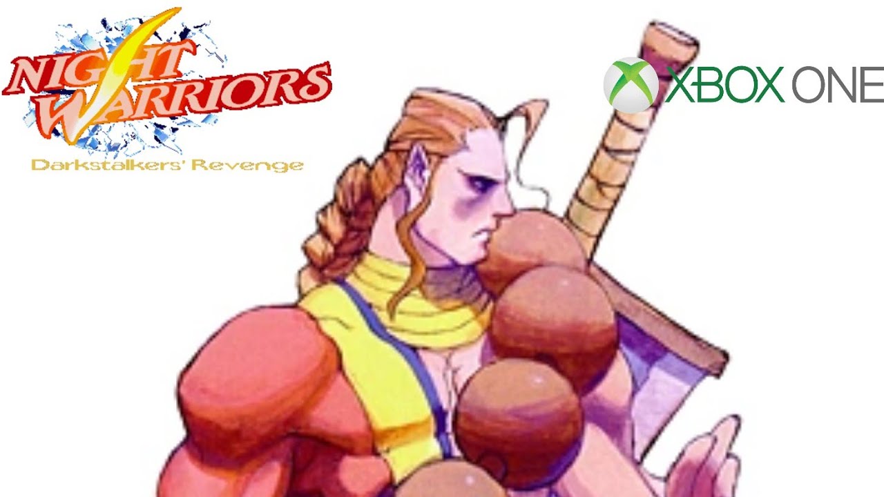 The Night Warriors: Darkstalkers' Revenge (Xbox One) Donovan arcade playthrough
