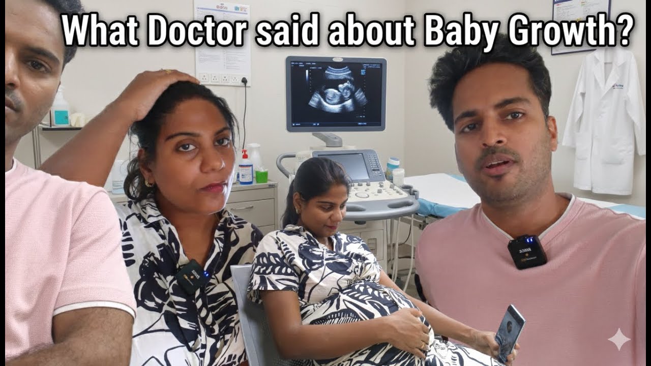 Relieved! Doctor’s Reaction to the Growth Scan Results | Pregnancy Vlog