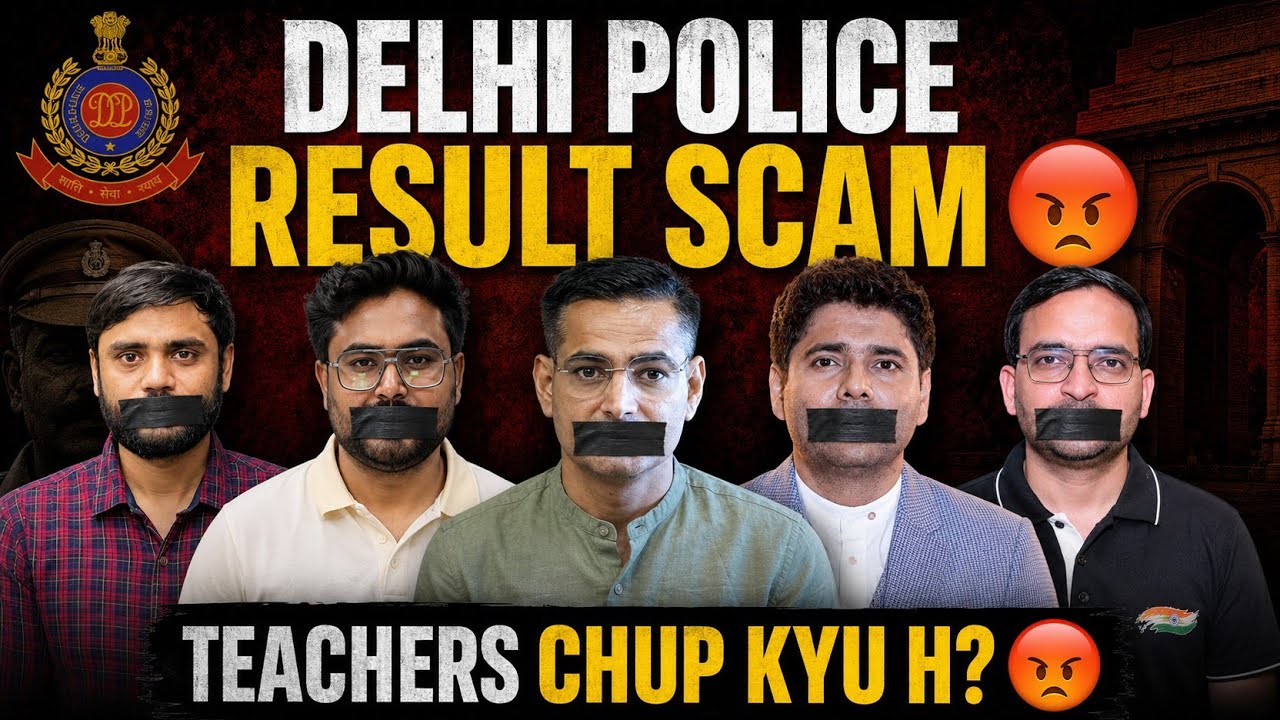 Delhi Police Result Scam 😡 | Revise Result &times;12 Times | Normalisation Mein -10 Marks 💔