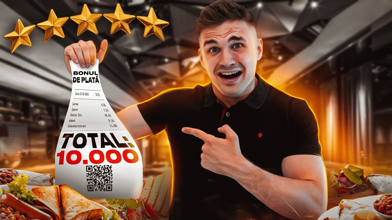 *TESTEZ* CELE MAI SCUMPE RESTAURANTE DIN MOLDOVA | ȘOC...