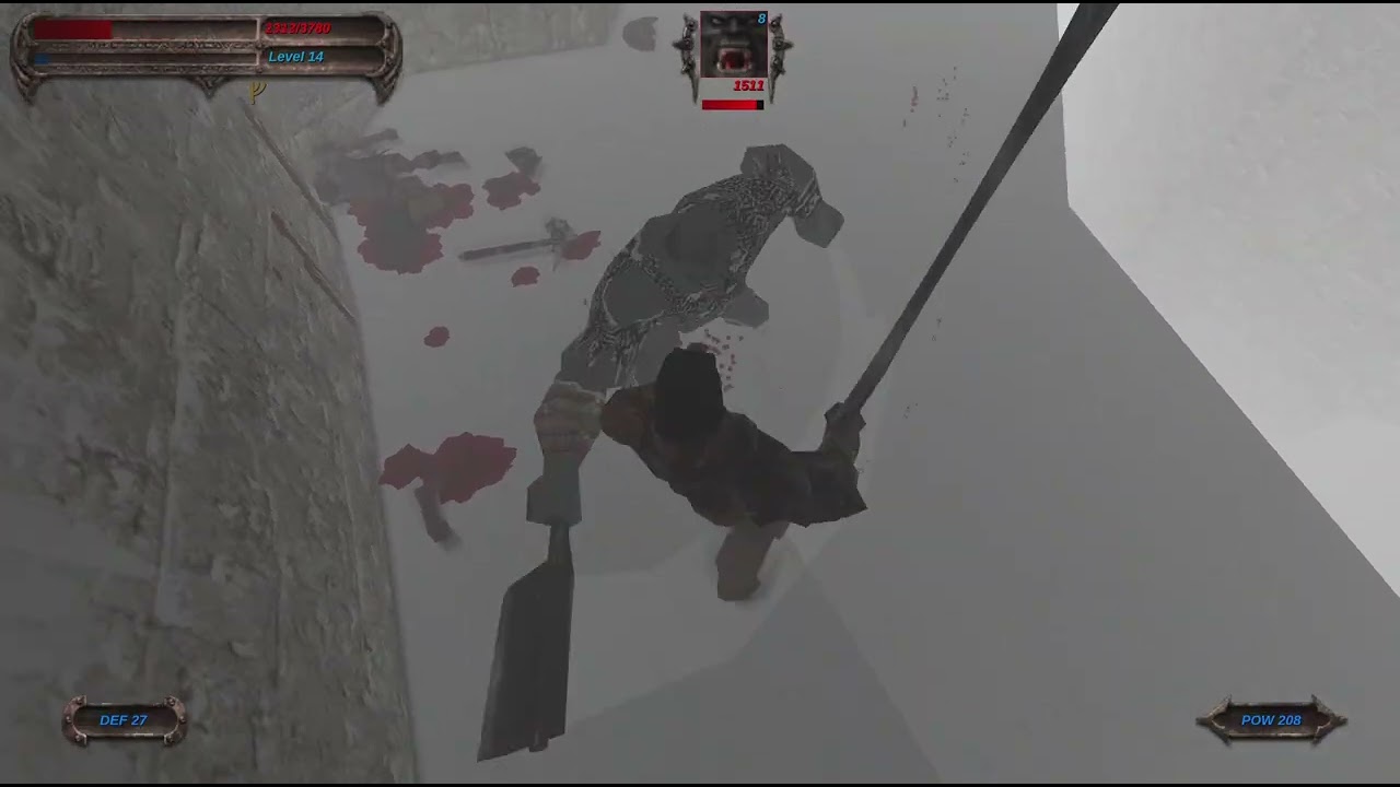 Blade of Darkness barbarian