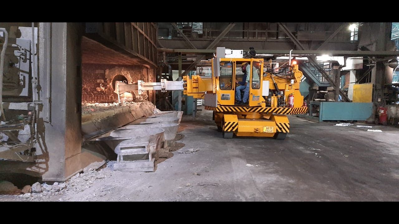 12. Hencon Furnace Tending Vehicle [FTV] - Smelter Casthouse Furnace Operation
