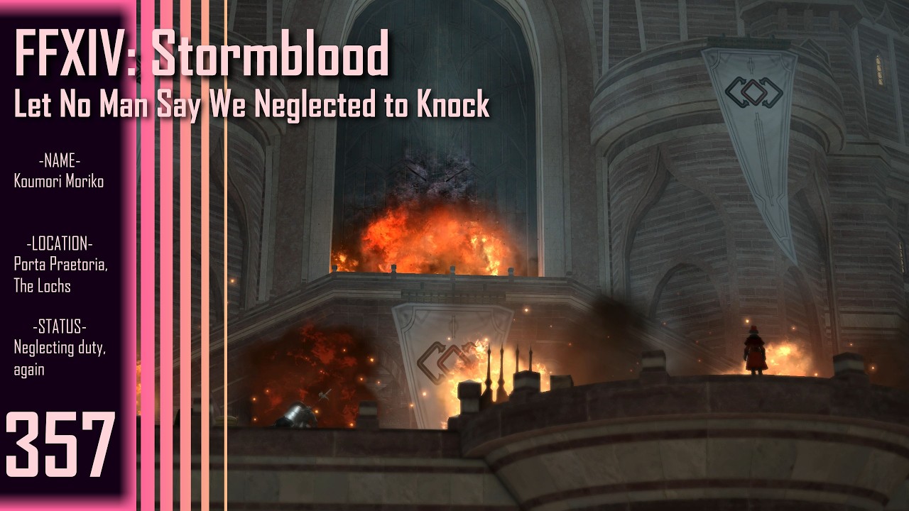 Final Fantasy XIV: Stormblood || Part 357 - Let No Man Say We Neglected to Knock