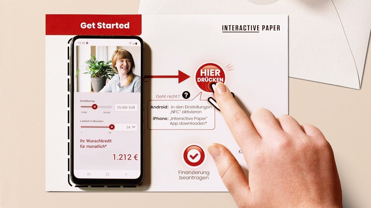 Interactive Paper | Analog trifft Digital | GreenRocket Video