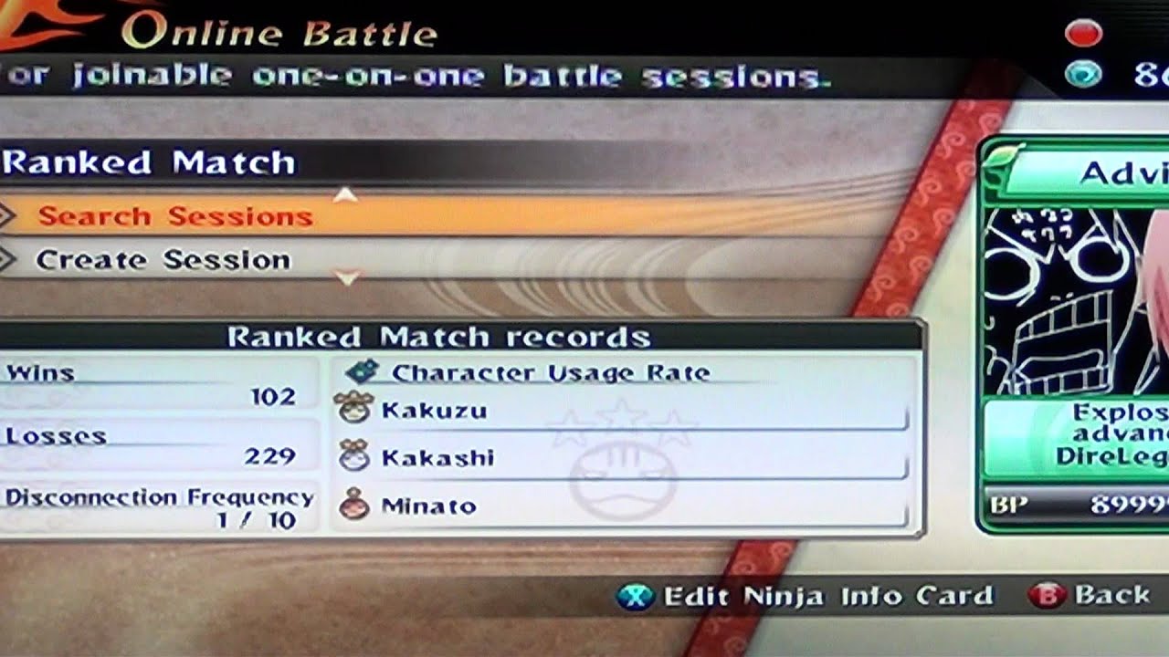 OnlineVideoGames - Naruto Shippuden Ultimate Ninja Storm 2 Match 2 Review