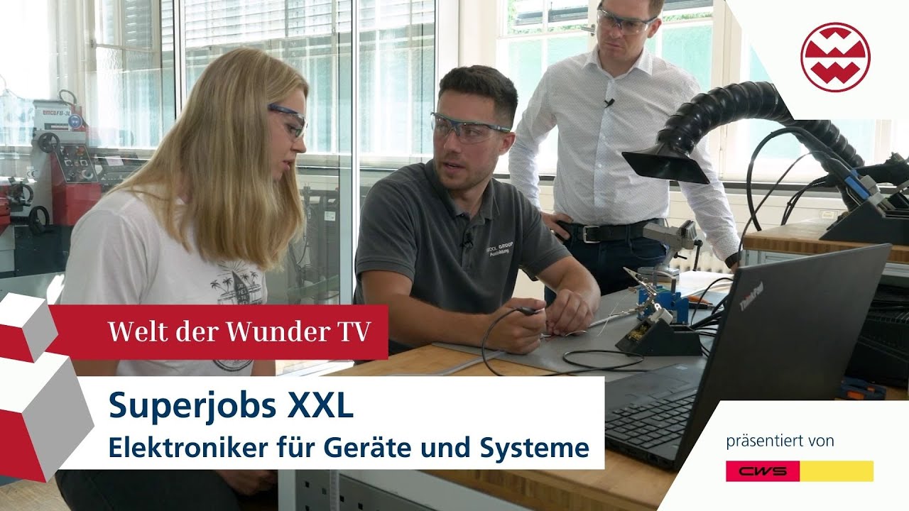 Superjobs XXL - Elektroniker für Geräte und Systeme - Welt der Wunder