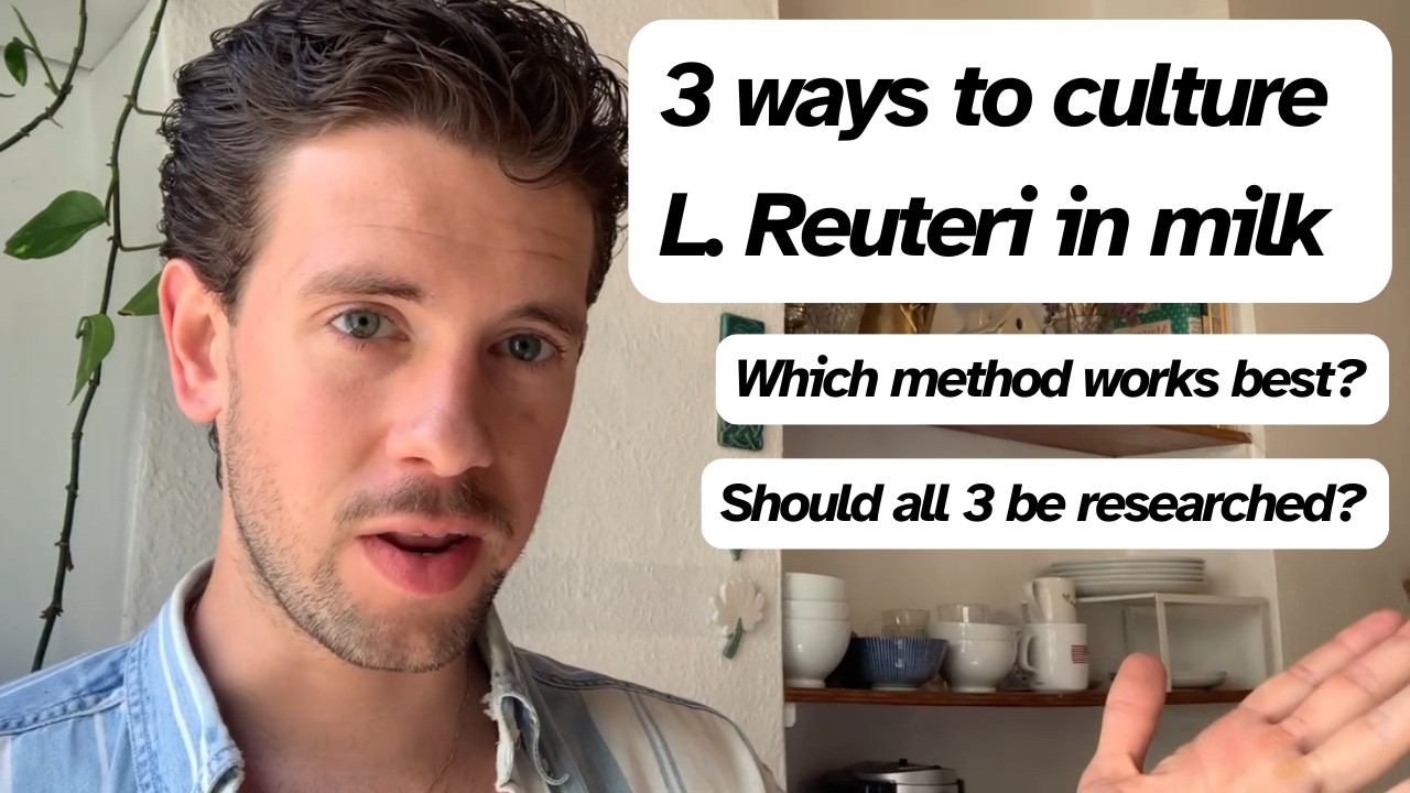 Fermenting L. Reuteri in milk 3 different ways - New ideas!