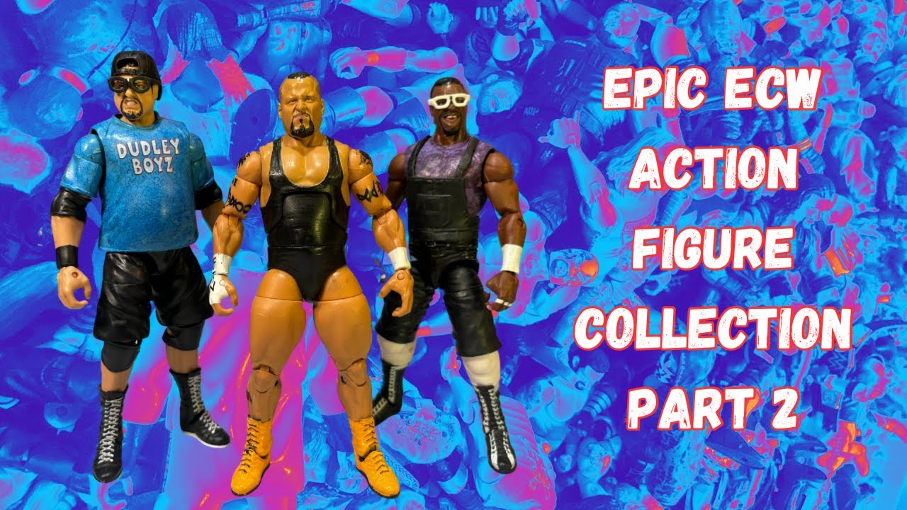 EPIC Mattel Attitude Era Action Figure Collection - ECW Part 2