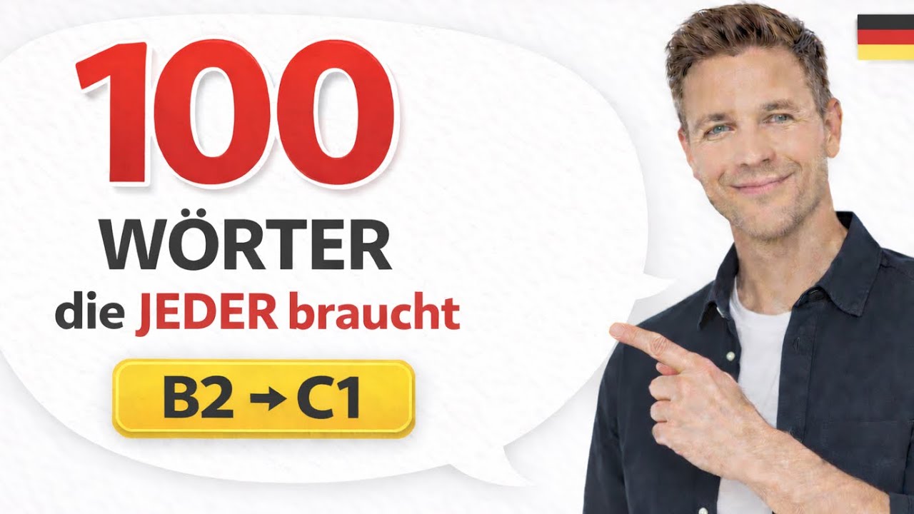 100 Deutsche Partikel die dich wie einen Muttersprachler klingen lassen | B2-C1