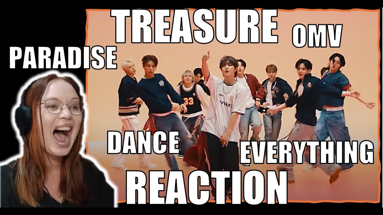 TREASURE - PARADISE (OMV & PV) & EVERYTHING (Dance Practice) - GINGER T REACTS