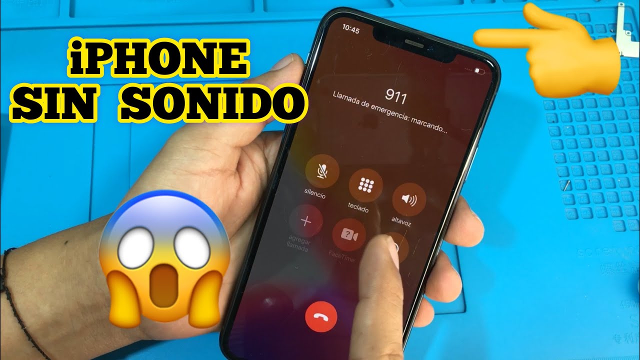 iPhone 11 Pro Sin Sonido en bocina de llamadas o Auricular SOLUCION