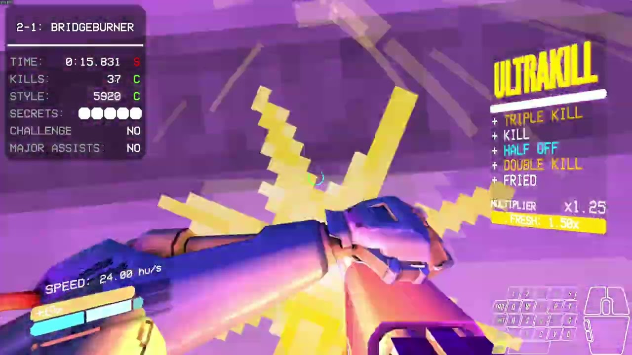 ULTRAKILL: 2-1 P Rank in 29.074