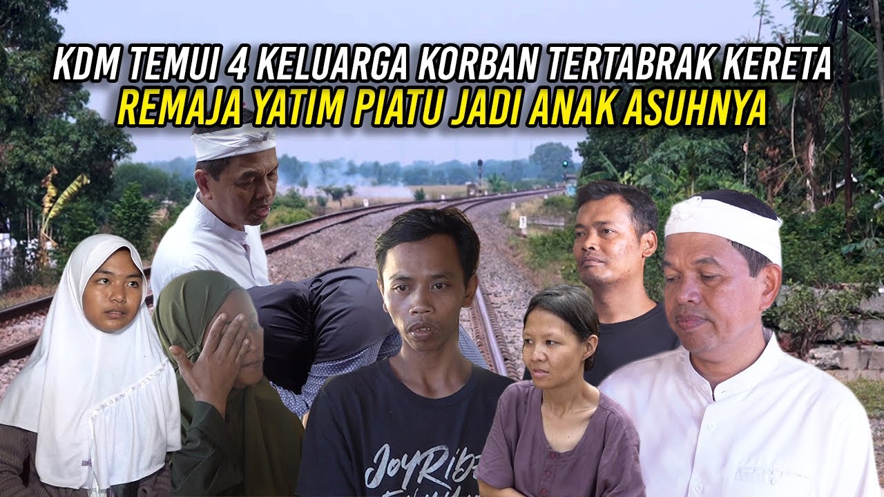 KDM TEMUI 4 KELUARGA K0RB4N TERT4BR4K KERETA | REMAJA YATIM PIATU JADI AN4K ASUHNYA