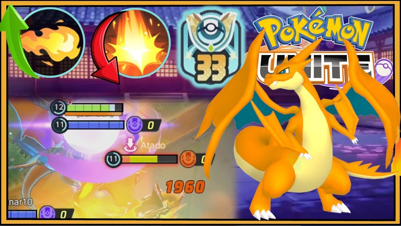 Mega Charizard Y nerf pero sigue estando buenísimo | Pokémon Unite