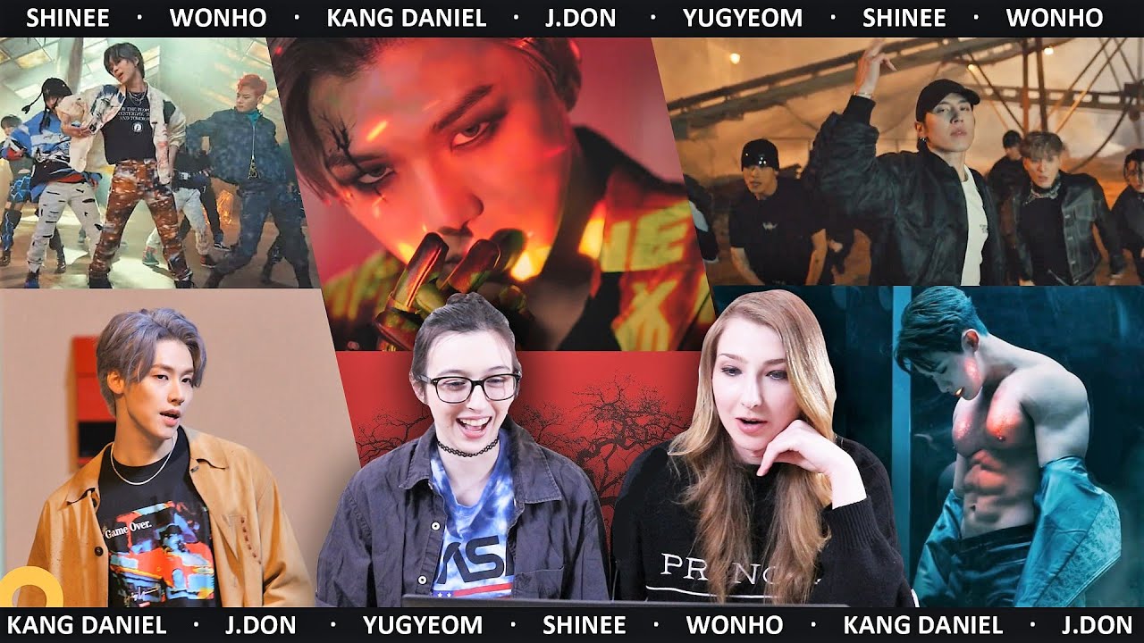 Kpop Reaction Marathon | SHINEE · WONHO · KANG DANIEL · YUGYEOM · J.DON
