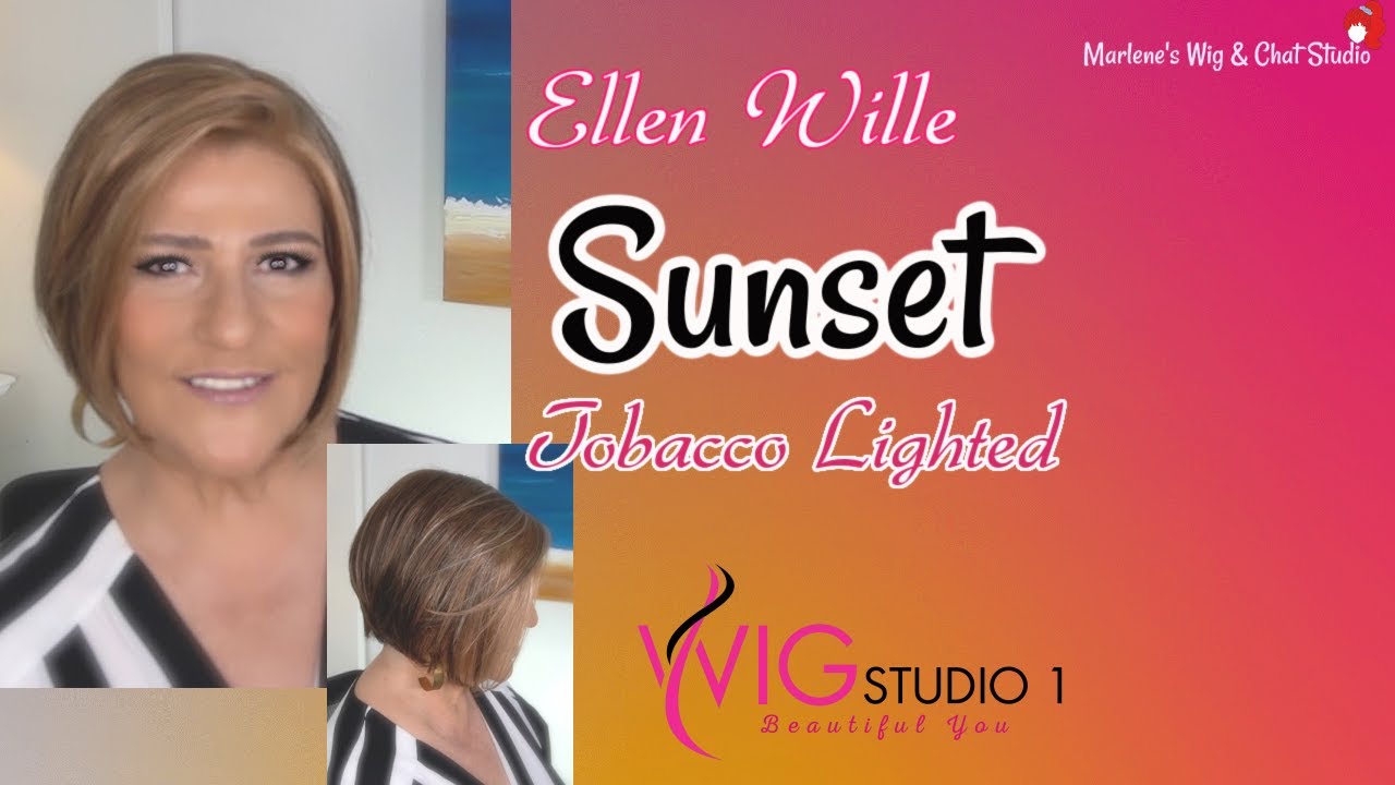 Ellen Wille SUNSET Wig Review | Tobacco Lighted | MARLENE'S WIG & CHAT STUDIO