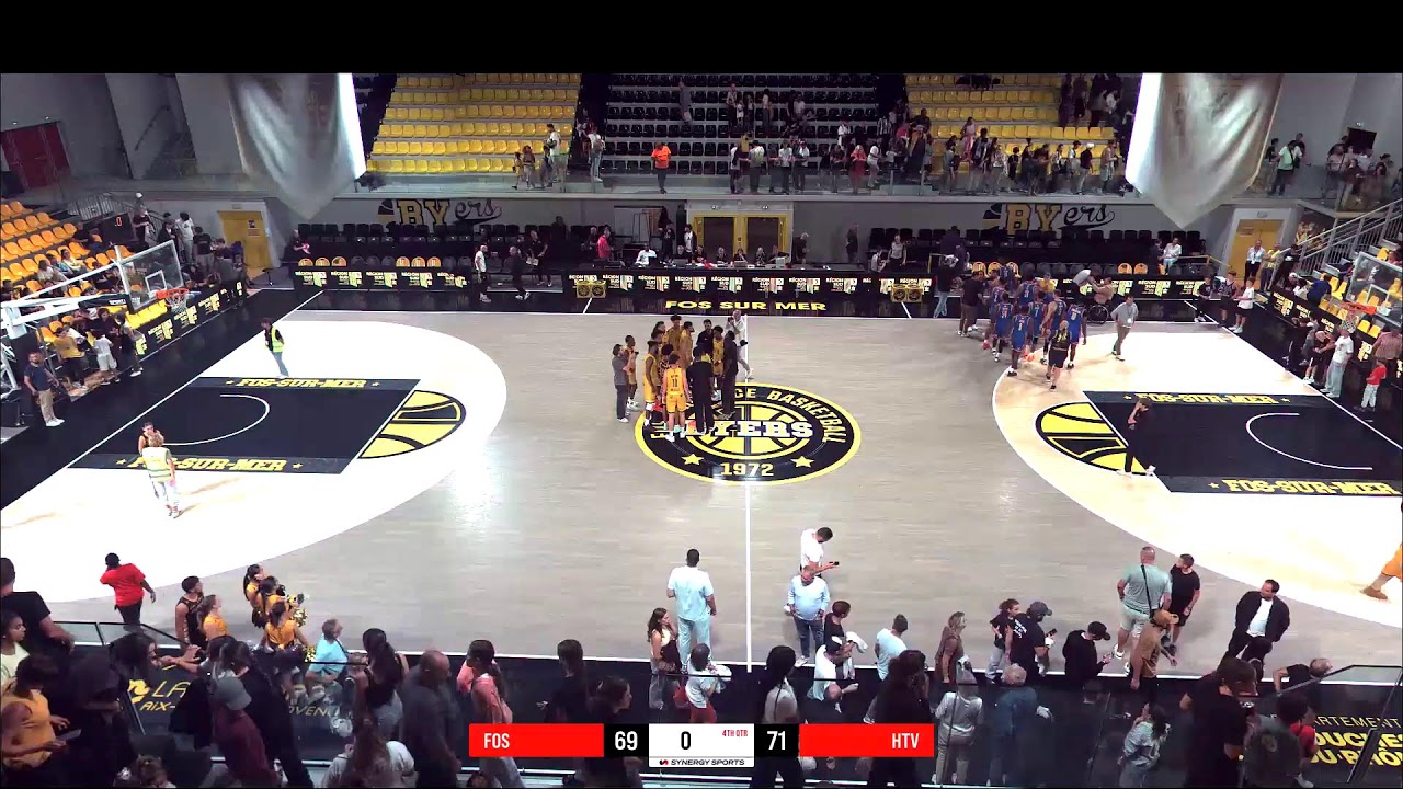 Fos Provence Basket vs Hyères-Toulon Var Basket - Coupe de France - Commentaires Fossa FM