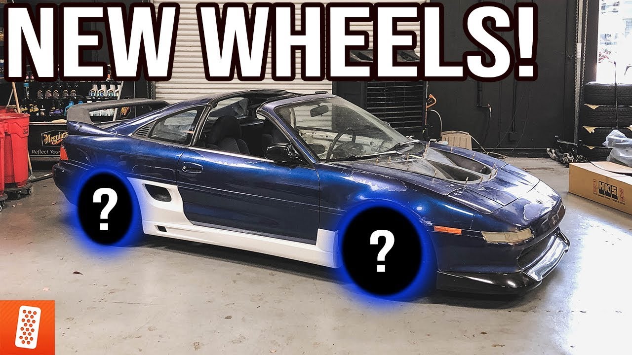 Turning a $500 Toyota MR2 into a $20,000 Toyota MR2! (Part 2) - New Wheels & +93 Turbo Brakes