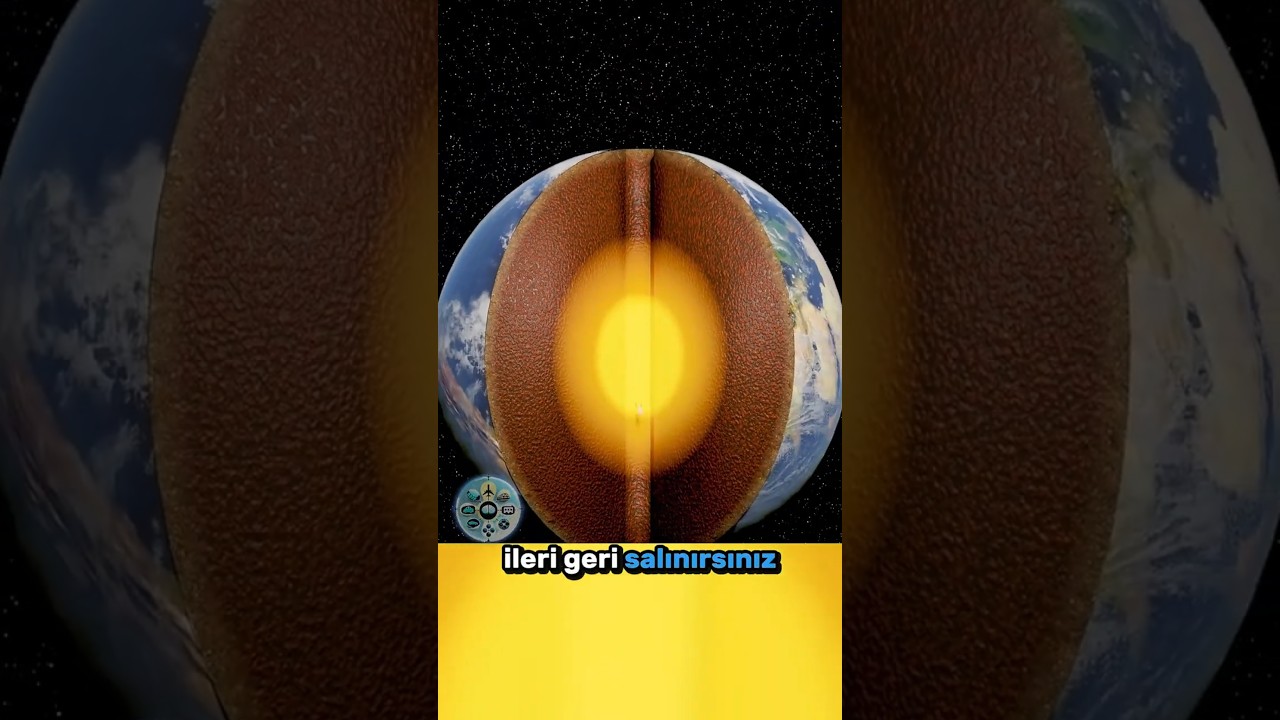 D&uuml;nya&rsquo;nın İ&ccedil;inden Bir Delik A&ccedil;ıp Atlarsanız Ne Olur?🌍😱