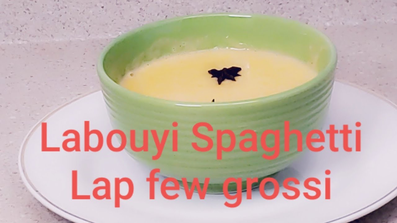 Labouyi Spaghetti men koman pou fèl