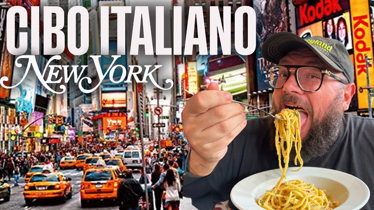 24 ORE solo CIBO ITALIANO a NEW YORK 🍕 | Mocho Gotta Go EP.12 | MochoHf