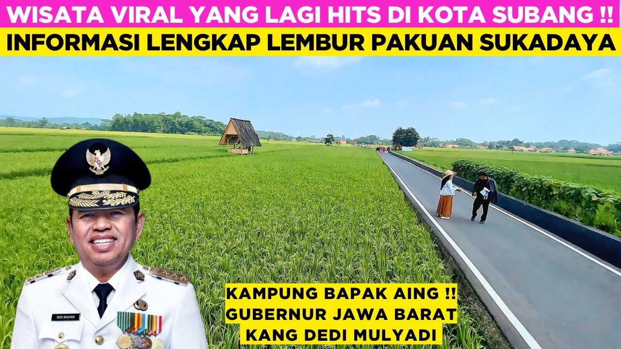 LEMBUR PAKUAN SUKADAYA ‼️ Kampung Kang Dedi Mulyadi Yang Viral dan Dipadati Ribuan Wisatawan ‼️