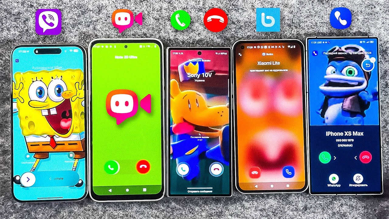 Boot Animation, Eyecon, JusTalk, Viber, Botim iPhone 15 PM + Z Fold6 + Redmagic 9 + HTC 23 + Nothing