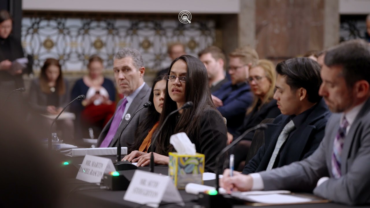 Aliya Rahman speaks at hearing: Examining DHS’ Use of Violence in I.C.E.