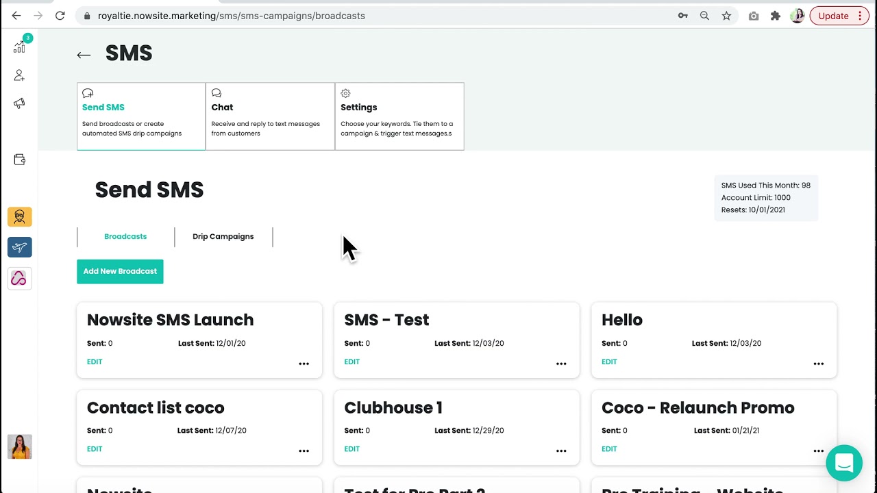 SMS Campaigns