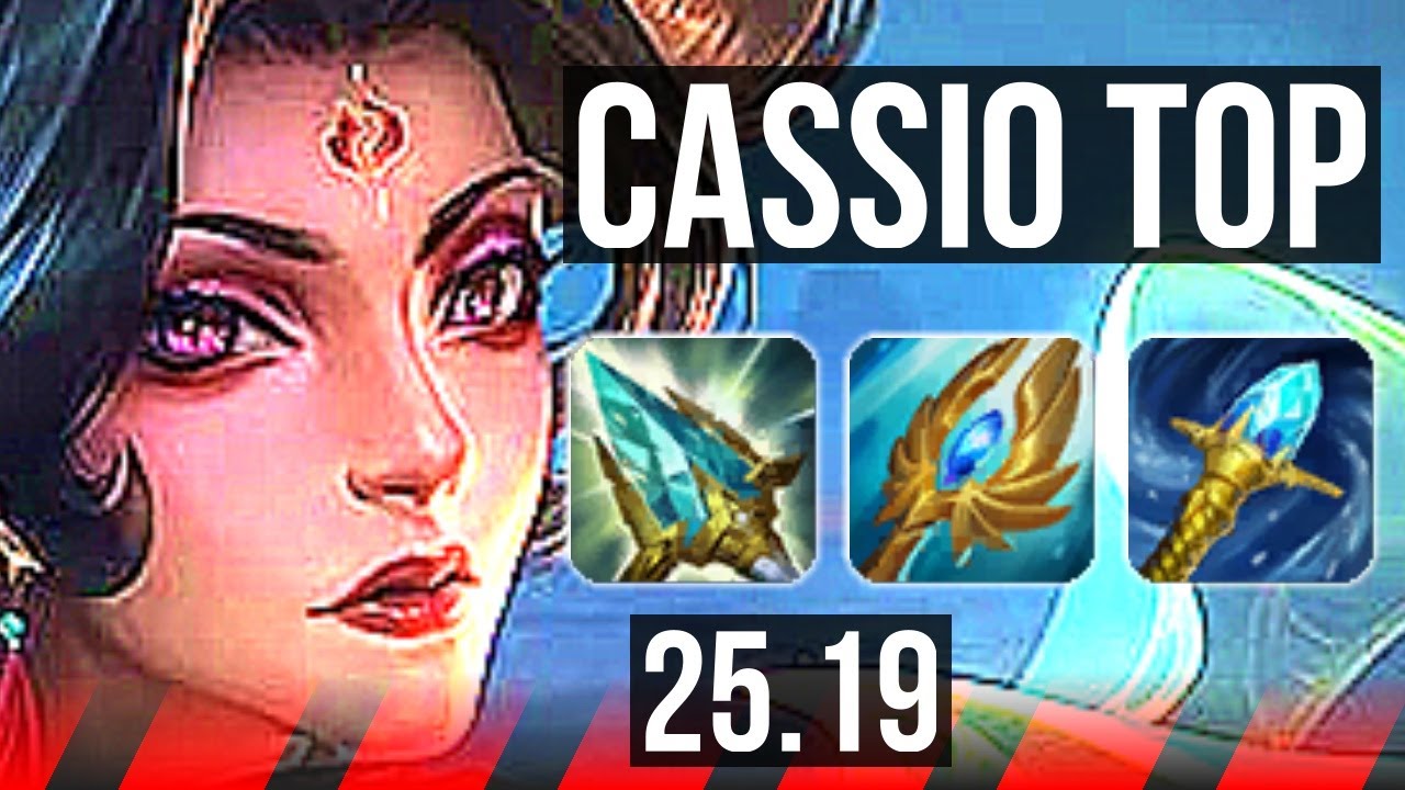 CASSIOPEIA vs SYLAS (TOP) | KR Grandmaster | 25.19