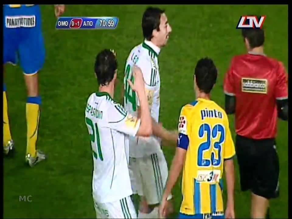 OMONOIA Vs apoel Lathi Dietisias