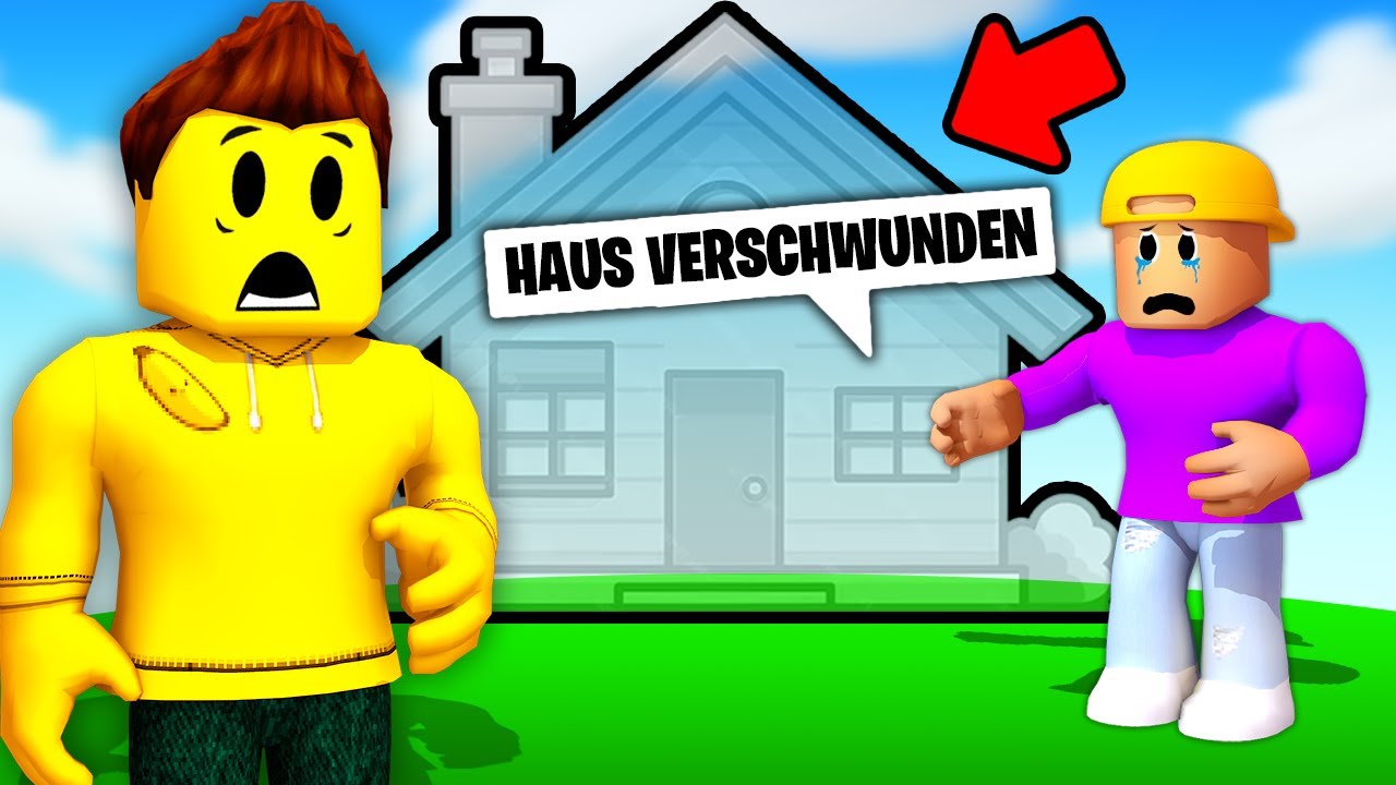Mein HAUS IST VERSCHWUNDEN in Roblox Snapchat!