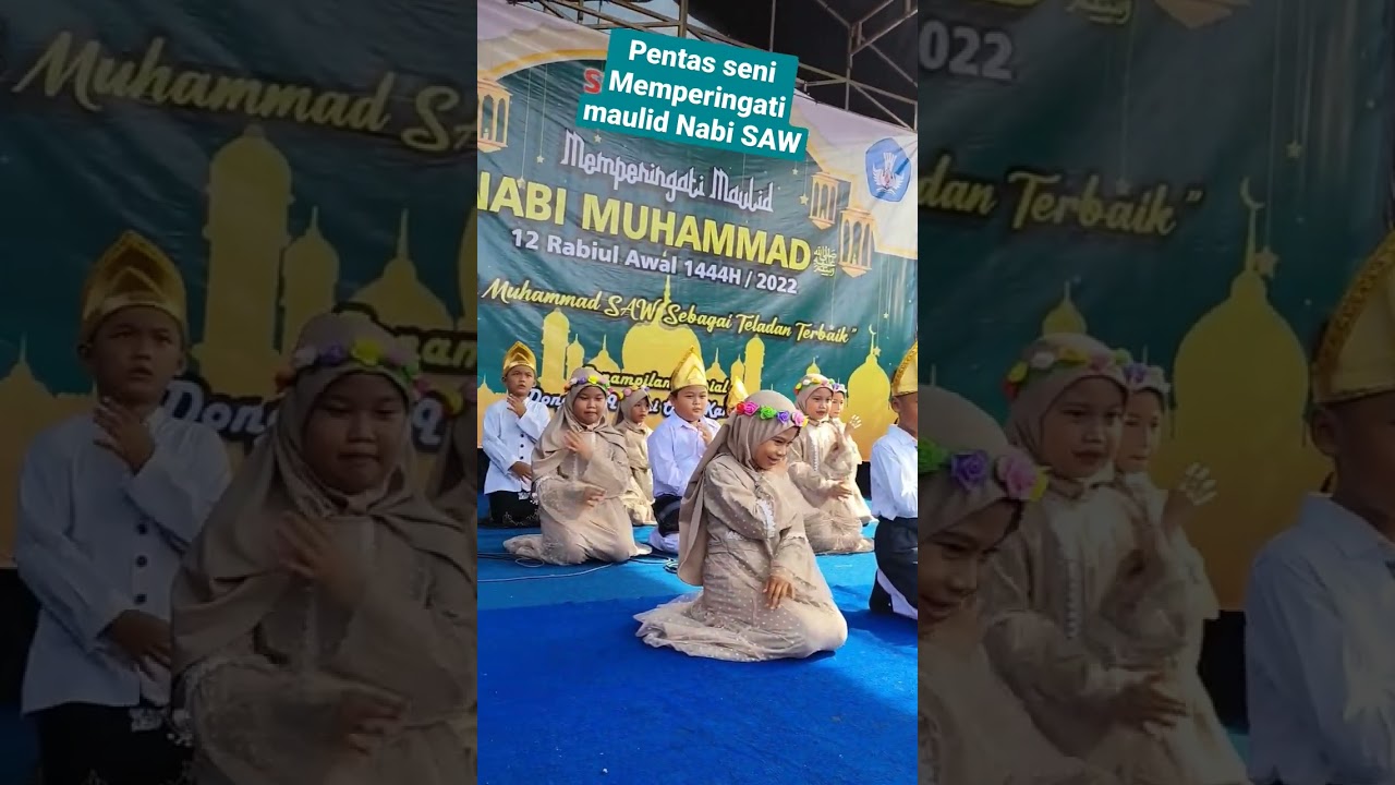 Pentas Seni maulid Nabi #shorts #short #maulidnabi #muhammad #depok #indonesia