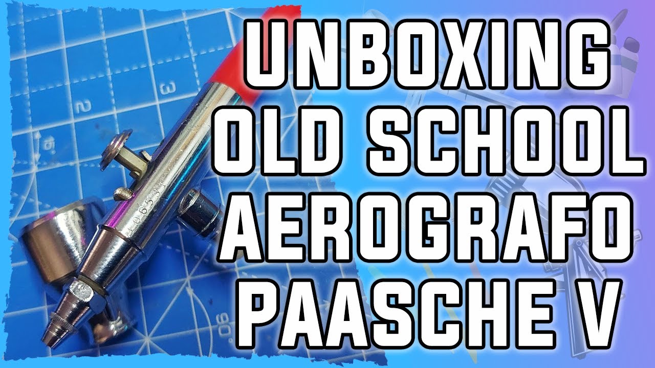 Unboxing Paasche V - L'aerografo old school che desideravo tanto