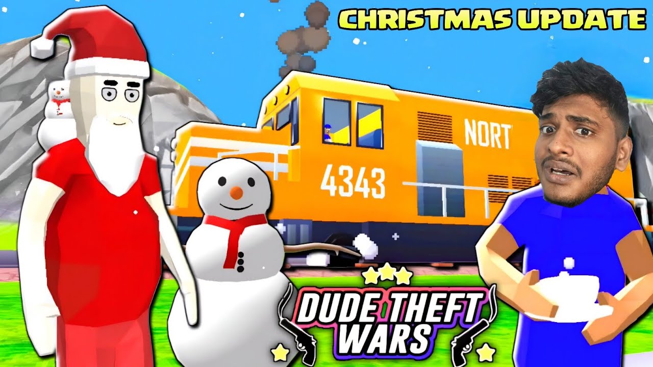 Dude Theft Wars 🤩 New Christmas Update|Full Gameplay|On vtg!