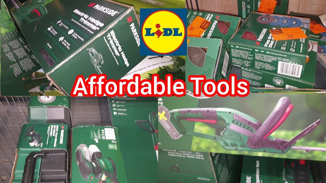 What's New in Middle of Lidl Parkside Affordable Tools | Supermarkt Middle of Lidl Arrivals