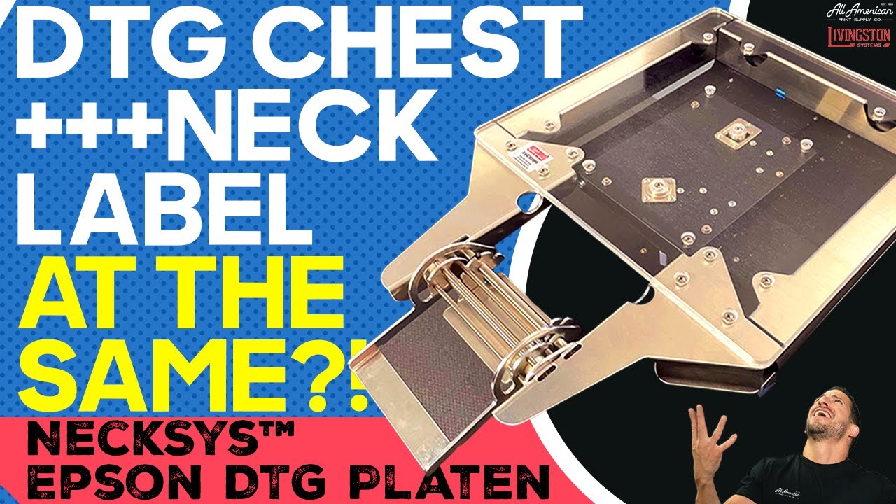 Is this DTG Accessory worth it? - Livingston Platen the Necksys | AA Print Supply
