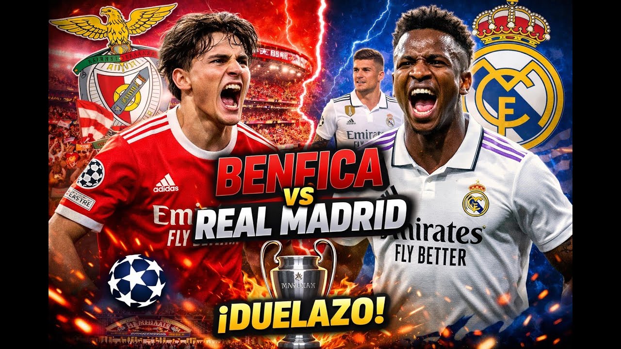 Benfica vs Real Madrid - Champions League