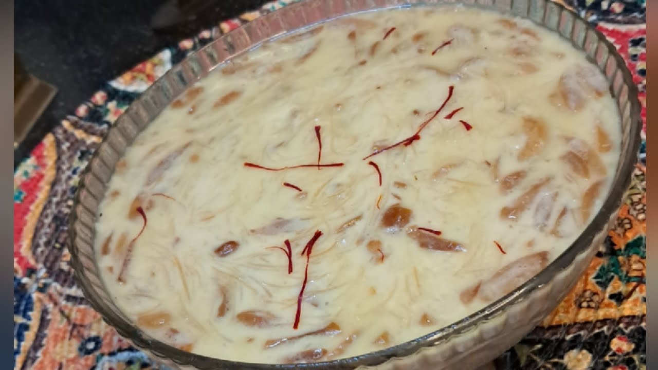 ईद तो इसके बिना अधूरी ही होती है 👆🥰😋😋#eidspecial #trending #sheerkhurma 