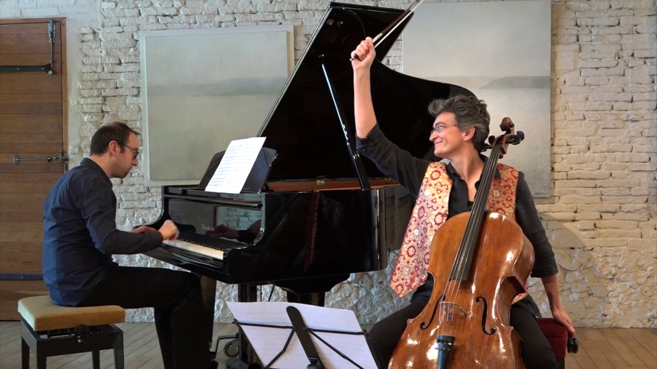 W.H.SQUIRE: Bourrée opus 24 for cello and piano # Ne ratez pas la fin !