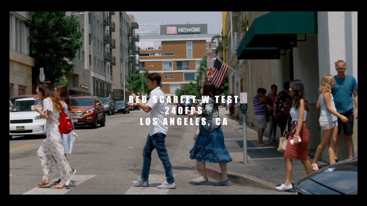 Shot on Red Scarlet-W | 2K 240FPS TEST