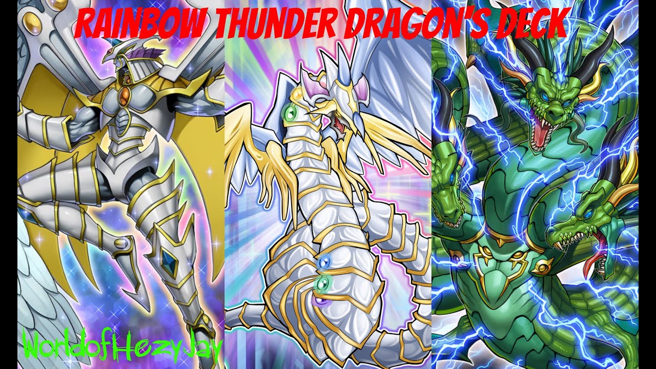 YuGiOh Master Duel - Rainbow Thunder Dragon's Deck (Crystal Beast, Rainbow Dragons, Thunder Dragons)