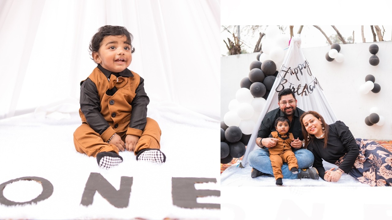 Viren's 1 Year Pre Birthday Shoot |  ShivramLab Photography