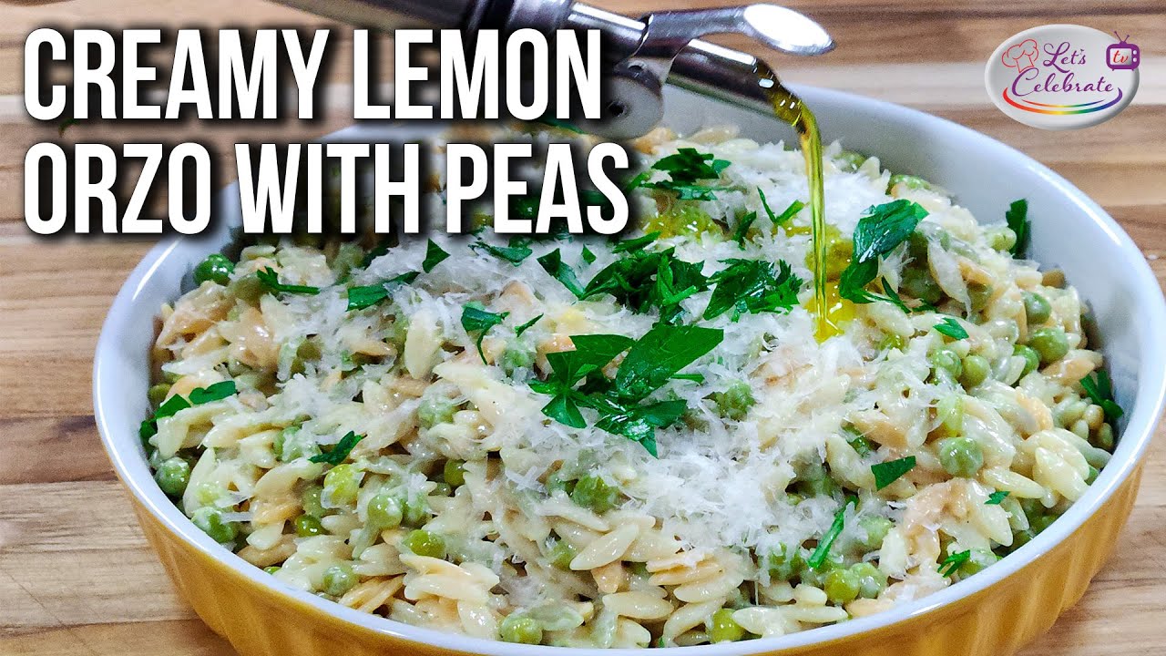 Tasty Lemon Orzo with Peas: A Burst of Flavor in Every Bite