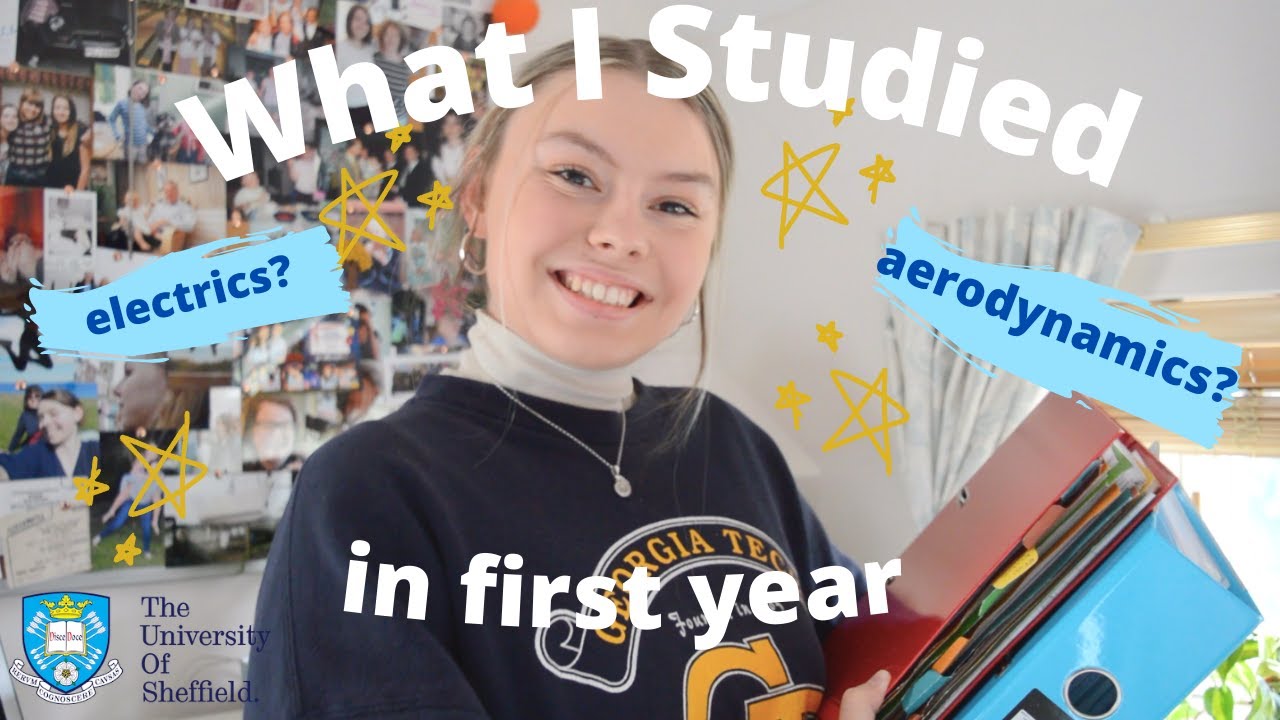 What I studied (and got) in 1st year of Aerospace Engineering; University of Sheffield