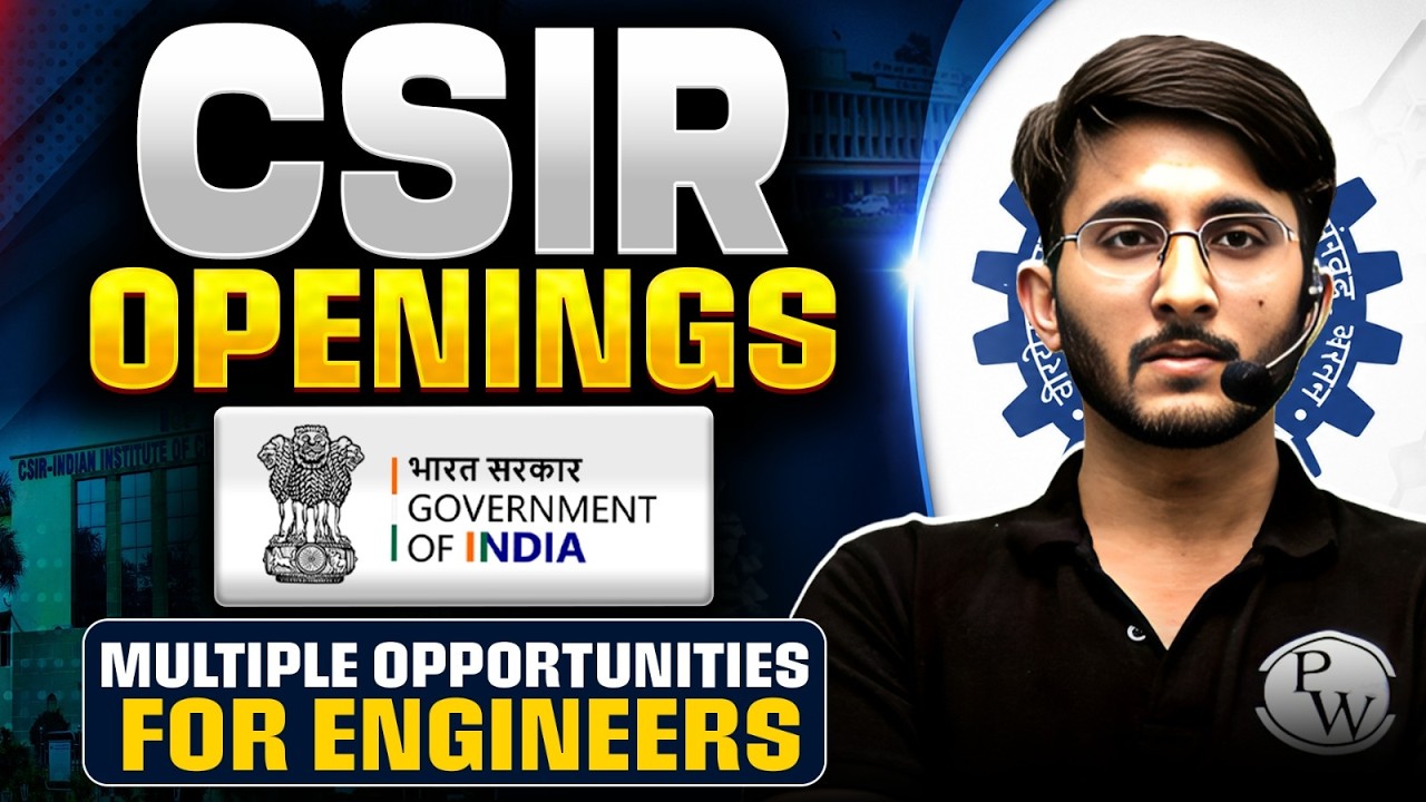 CSIR Vacancy 2026 | Multiple Openings for Engineers | Eligibility, Salary | Complete Details