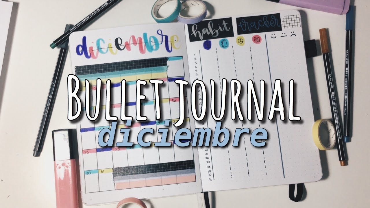 haul material escolar+bullet journal diciembre